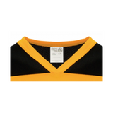 Athletic Knit (AK) H6100Y-213 Youth Gold/Black League Hockey Jersey