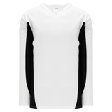 Athletic Knit (AK) H7100A-222 Youth White/Black Select Hockey Jersey