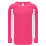 Athletic Knit (AK) H7100Y-275 Pink/White Select Youth Hockey Jersey