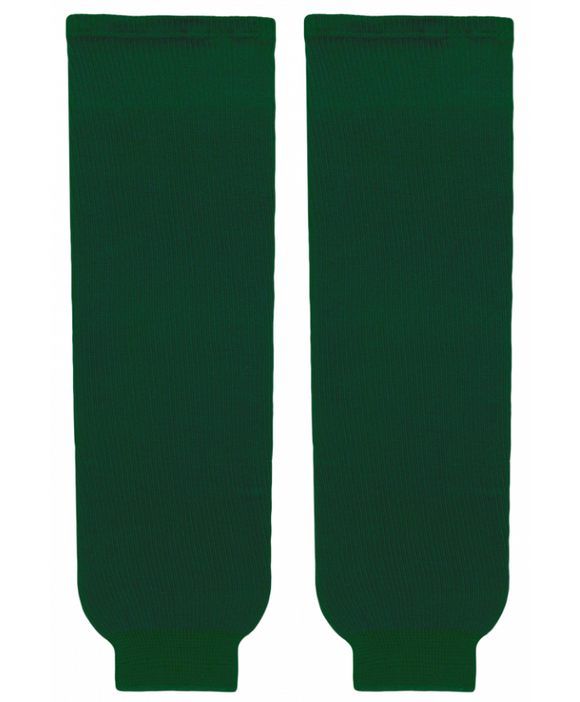 Modelline Dark Green Knit Ice Hockey Socks