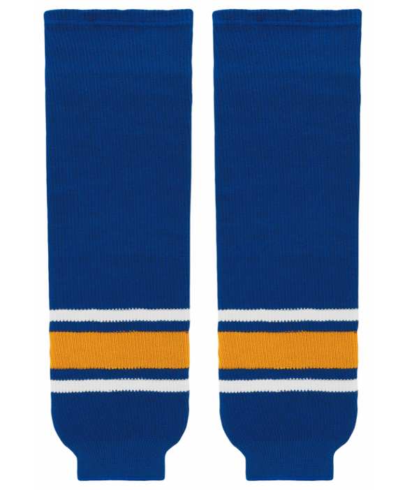 Modelline Old St. Louis Blues Royal Blue Knit Ice Hockey Socks