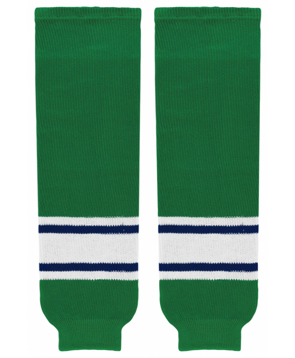 Modelline Hartford Whalers Kelly Green Knit Ice Hockey Socks