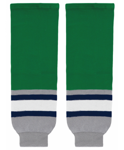 Modelline Plymouth Whalers Kelly Green Knit Ice Hockey Socks