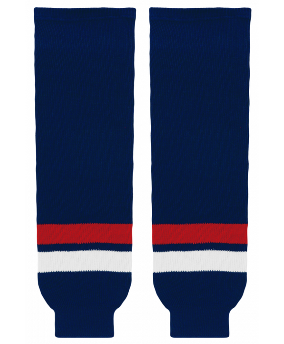 Modelline 2005 Team USA Navy Knit Ice Hockey Socks