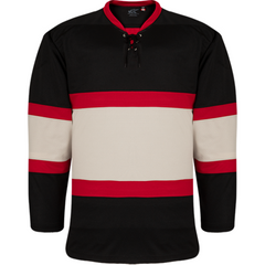 Kobe Sportswear K3G06W Chicago Blackhawks Winter Classic Black Pro Series Hockey Jersey