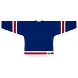 Kobe Sportswear K3G18A New York Rangers Away Royal Blue Pro Series Hockey Jersey