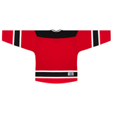 Kobe Sportswear K3G23A New Jersey Devils Away Red Pro Series Hockey Jersey