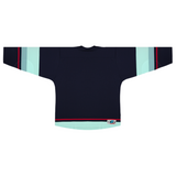 Kobe Sportswear K3G32A Seattle Kraken Away Navy Pro Series Hockey Jersey