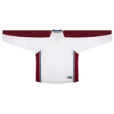 Kobe Sportswear K3G35H Colorado Avalanche Home White Pro Series Hockey Jersey