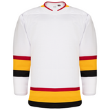 Kobe Sportswear K3G54W Vancouver Canucks Vintage White Pro Series Hockey Jersey