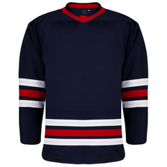 Kobe Sportswear K3G76A Winnipeg Jets Heritage Classic Navy Pro Series Hockey Jersey