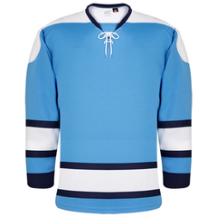Kobe Sportswear K3G87R Pittsburgh Penguins Winter Classic Powder Blue Pro Series Hockey Jersey
