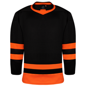 Kobe K3GLI Black/Orange Premium League Hockey Jersey