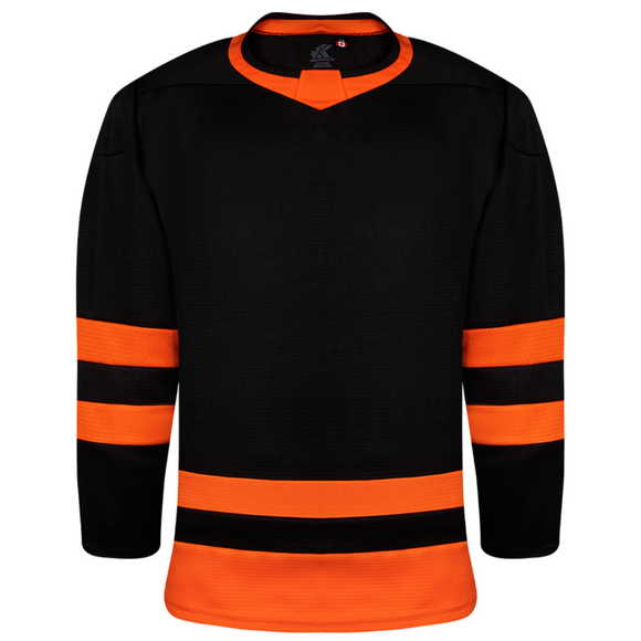 Kobe K3GLI Black/Orange Premium League Hockey Jersey