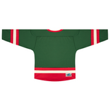 Kobe K3GLI Forest Green/Red/Wheat Premium League Hockey Jersey