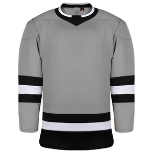Kobe K3GLI Grey/Black/White Premium League Hockey Jersey