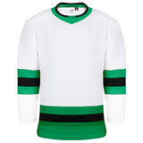 Kobe K3GLI White/Kelly Green/Black Premium League Hockey Jersey