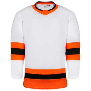 Kobe K3GLI White/Bright Orange/Black Premium League Hockey Jersey