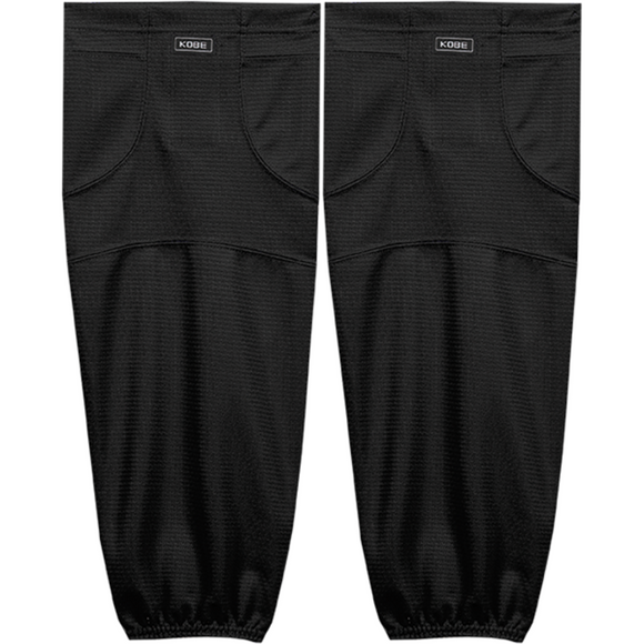 Kobe Sportswear K3G Amateur Series Solid Black Mesh Ice Hockey Socks