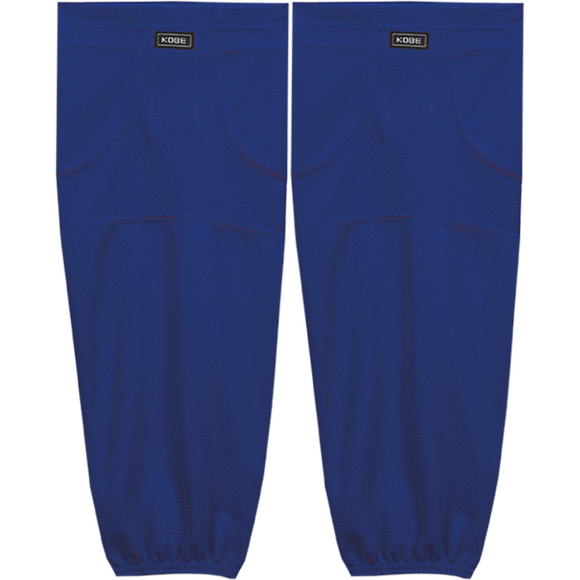 Kobe Sportswear K3G Amateur Series Solid Royal Blue Mesh Ice Hockey Socks