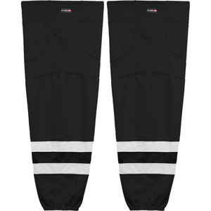 Kobe Sportswear K3GS01A Pro Series Black & White Mesh Ice Hockey Socks