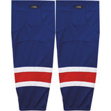 Kobe Sportswear K3GS18A Pro Series New York Rangers Away Mesh Ice Hockey Socks