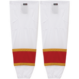 Kobe Sportswear K3GS28W Pro Series Florida Panthers White Mesh Ice Hockey Socks