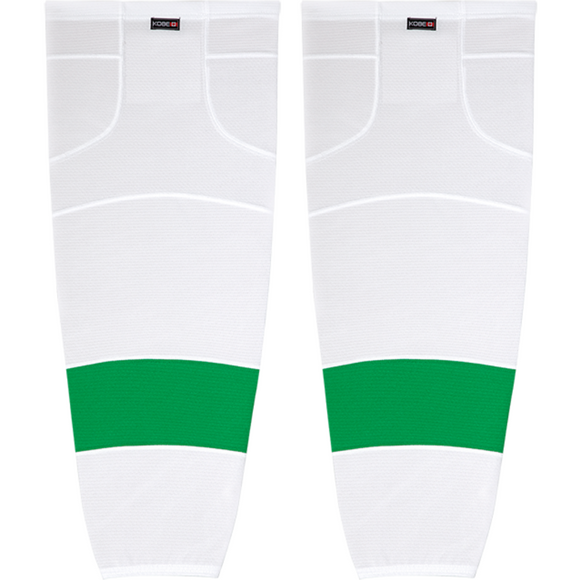 Kobe Sportswear K3GS34H Pro Series Toronto St. Pats White Mesh Ice Hockey Socks