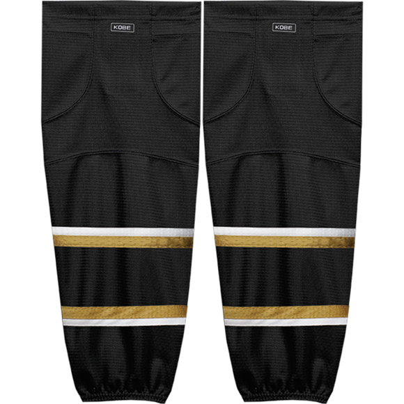 Kobe Sportswear K3GS49A Pro Series Dallas Stars Black Mesh Ice Hockey Socks