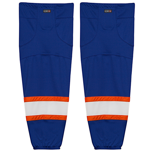 Kobe Sportswear K3GS69A Pro Series Halifax Highlanders Blue Mesh Ice Hockey Socks