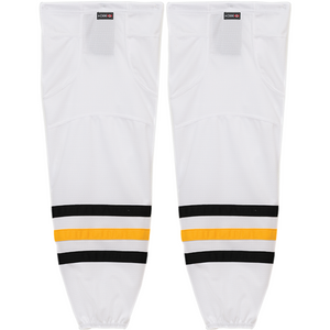 Kobe Sportswear K3GS87H Pro Series Pittsburgh Penguins White Mesh Ice Hockey Socks