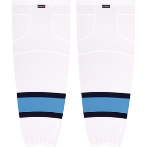Kobe Sportswear K3GS87W Pro Series Pittsburgh Penguins Winter Classic White Mesh Ice Hockey Socks