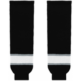 Athletic Knit (AK) HS630-941 Ontario Reign Black Knit Ice Hockey Socks