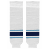 K1 Sportswear University of Maine Black Bears White Knit Ice Hockey Socks