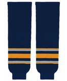Modelline 2023 Buffalo Sabres Home Royal Blue Knit Ice Hockey Socks