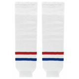 K1 Sportswear Montreal Canadiens White Knit Ice Hockey Socks