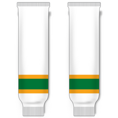 K1 Sportswear Minnesota North Stars S824 White Knit Ice Hockey Socks - CLOSEOUT