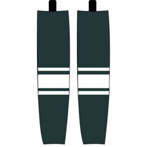 Modelline New Michigan State Spartans Away Green Sublimated Mesh Ice Hockey Socks