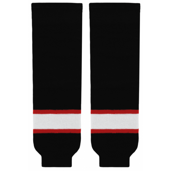 Modelline Ottawa Senators Black Knit Ice Hockey Socks