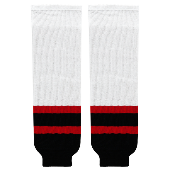 Modelline 1992-2000 Ottawa Senators Home White Knit Ice Hockey Socks