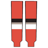 Modelline 2017 Ottawa Senators Centennial Classic Red/Black/White Knit Ice Hockey Socks