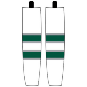 Modelline PWHL Boston Away White Sublimated Mesh Ice Hockey Socks