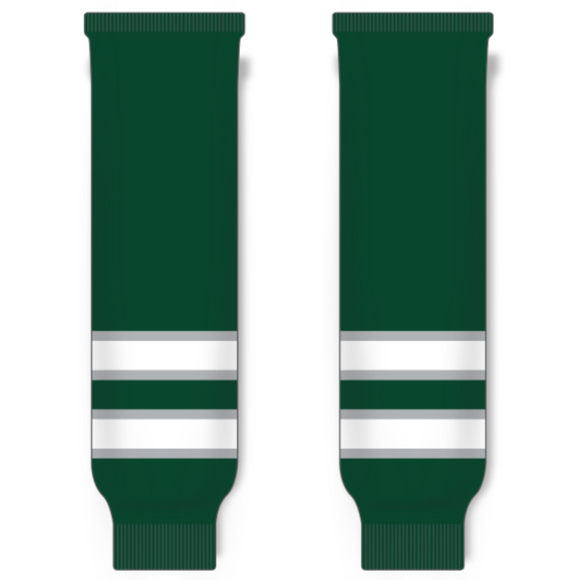 Modelline PWHL Boston Home Dark Green Knit Ice Hockey Socks
