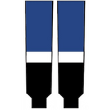 Modelline PWHL Toronto Home Royal Blue/Black/White Knit Ice Hockey Socks