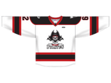 Athletic Knit (AK) Senior Pirates White Sublimated Hockey Jersey