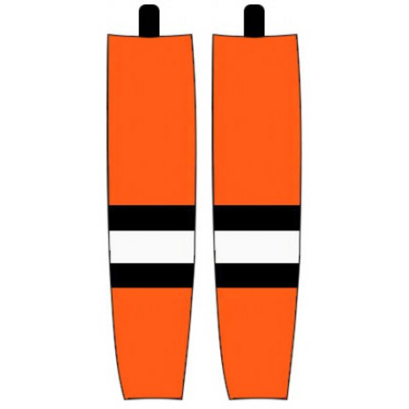 Modelline Princeton Tigers Away Orange Sublimated Mesh Ice Hockey Socks