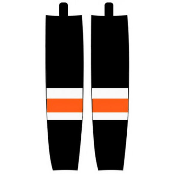 Modelline Princeton Tigers Third Black Sublimated Mesh Ice Hockey Socks
