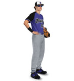 Russell Solid Grey Diamond Series 2.0 Youth Baseball Pants