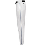 Russell White with Navy Diamond Series 2.0 Piped Youth Baseball Pants