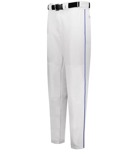 Russell White with Royal Blue Diamond Series 2.0 Piped Adult Baseball Pants